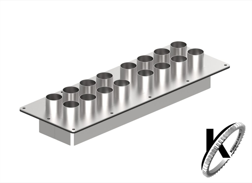 Stainless Double Shoot Plenum